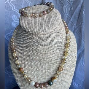 Mix Rutile Necklace Set 18’